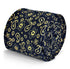navy blue tie with paisley pattern in 100% cotton